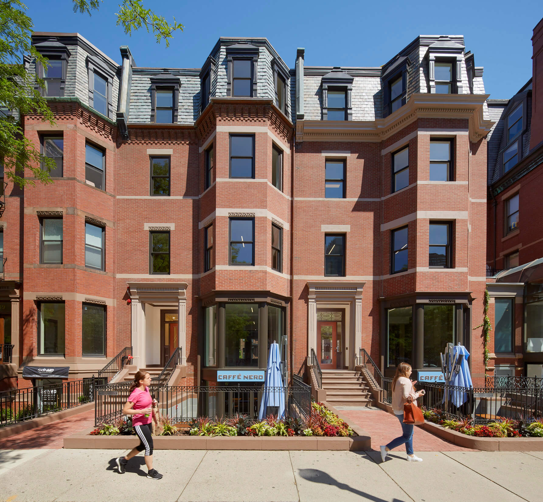 Mixed Use Brownstone Combination